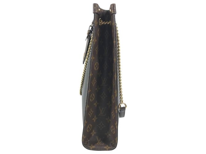 Sac Louis Vuitton Monogram Nova MM Marron Noir - vue 3