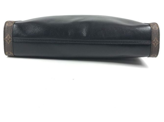 Sac Louis Vuitton Monogram Nova MM Marron Noir - vue 5