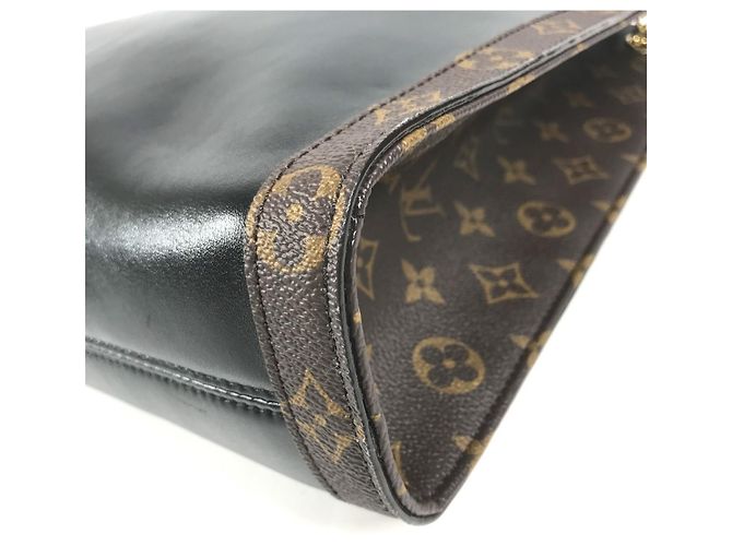Sac Louis Vuitton Monogram Nova MM Marron Noir - vue 6