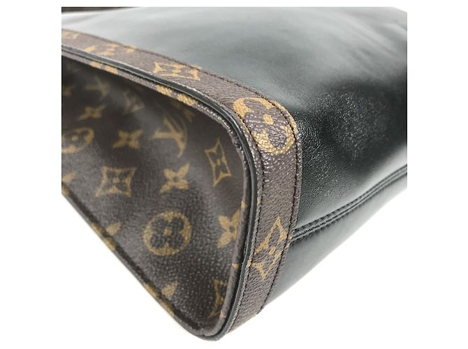 Sac Louis Vuitton Monogram Nova MM Marron Noir - vue 7