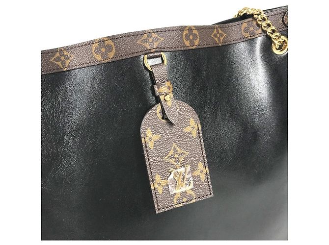 Sac Louis Vuitton Monogram Nova MM Marron Noir - vue 9