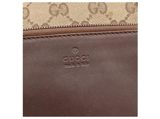 Borsa Tote GUCCI GG Canvas Beige Silver 019 0402 Auth ep15996 Argento - vista 19