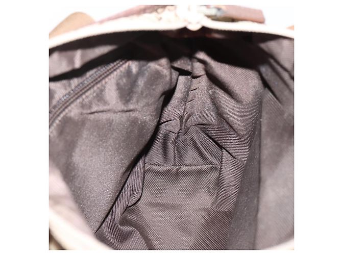 Borsa Tote GUCCI GG Canvas Beige Silver 019 0402 Auth ep15996 Argento - vista 21
