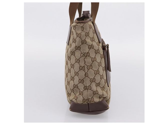 Borsa Tote GUCCI GG Canvas Beige Silver 019 0402 Auth ep15996 Argento - vista 3