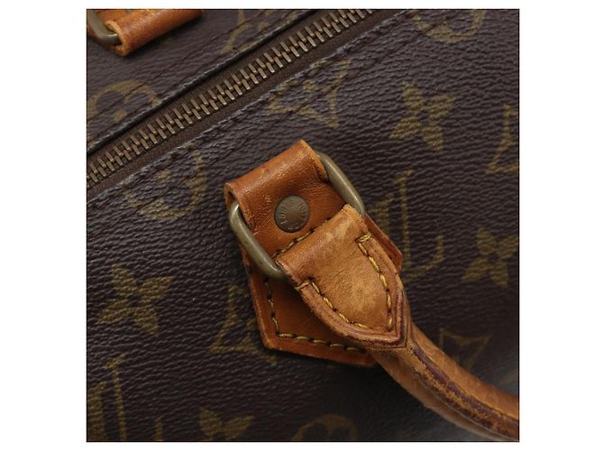 Borsa a mano LOUIS VUITTON Monogram Speedy 35 M41524 LV Auth 201481 Monogramma - vista 19