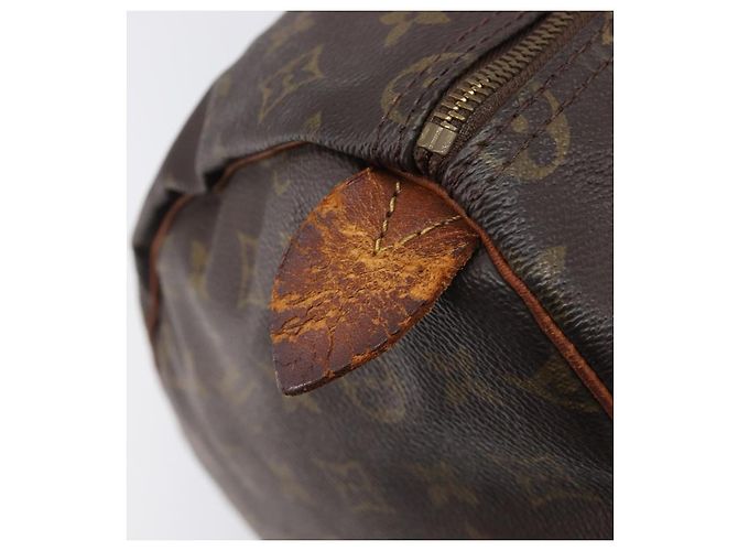 Borsa a mano LOUIS VUITTON Monogram Speedy 35 M41524 LV Auth 201481 Monogramma - vista 20