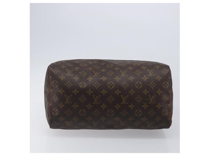 Borsa a mano LOUIS VUITTON Monogram Speedy 35 M41524 LV Auth 201481 Monogramma - vista 5