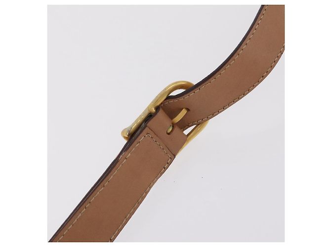 Céline Borsa a tracolla CELINE Macadam PVC Marrone Tono Oro Auth mr3037A - vista 17