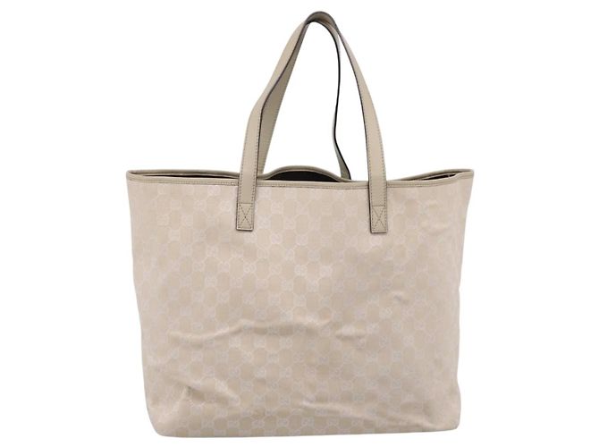 Borsa Tote GUCCI GG Canvas Outlet Beige 257245 Auth mr2947A - vista 13