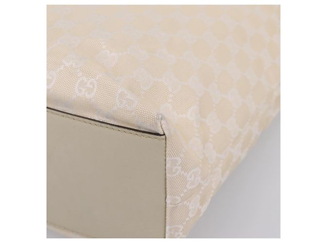Borsa Tote GUCCI GG Canvas Outlet Beige 257245 Auth mr2947A - vista 14