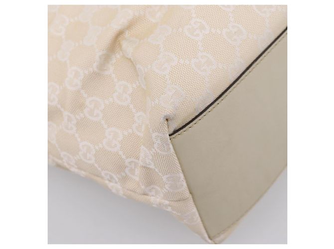 Borsa Tote GUCCI GG Canvas Outlet Beige 257245 Auth mr2947A - vista 15