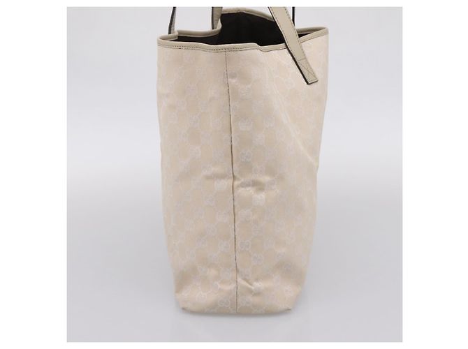 Borsa Tote GUCCI GG Canvas Outlet Beige 257245 Auth mr2947A - vista 4