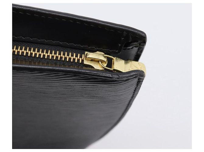 Borsa Shopping LOUIS VUITTON Epi Saint Jacques Nera M52272 LV Auth ep16273 Nero - vista 10