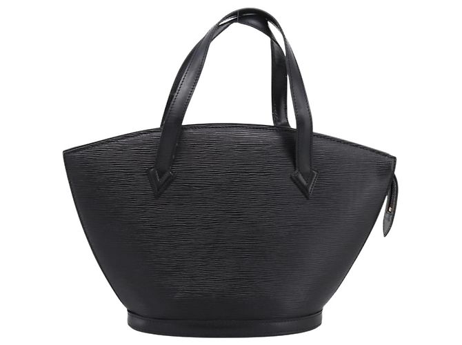 Borsa Shopping LOUIS VUITTON Epi Saint Jacques Nera M52272 LV Auth ep16273 Nero - vista 13
