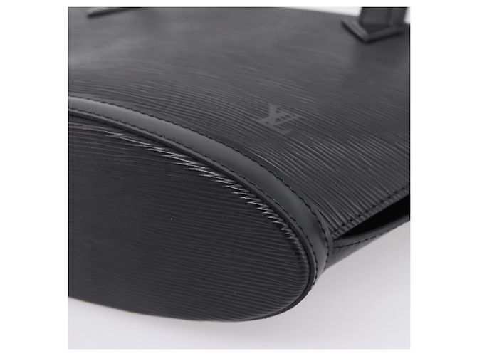 Borsa Shopping LOUIS VUITTON Epi Saint Jacques Nera M52272 LV Auth ep16273 Nero - vista 14