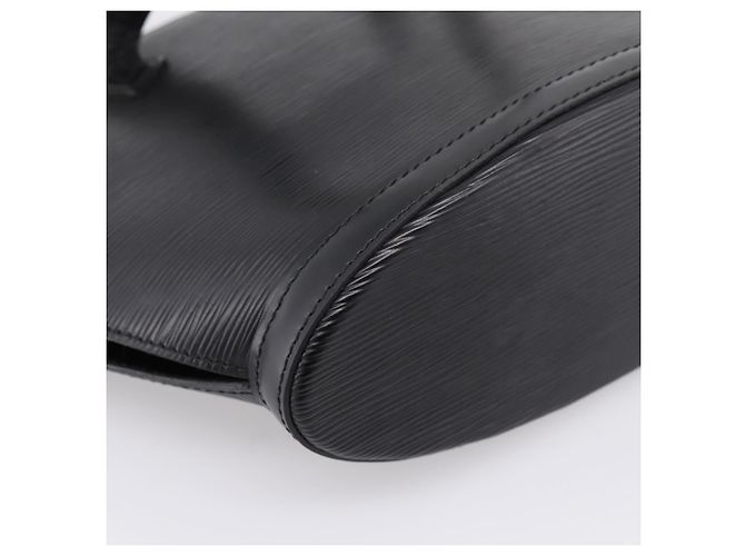 Borsa Shopping LOUIS VUITTON Epi Saint Jacques Nera M52272 LV Auth ep16273 Nero - vista 17