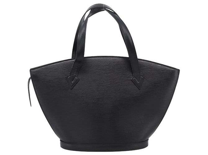 Borsa Shopping LOUIS VUITTON Epi Saint Jacques Nera M52272 LV Auth ep16273 Nero - vista 2