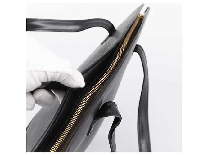 Borsa Shopping LOUIS VUITTON Epi Saint Jacques Nera M52272 LV Auth ep16273 Nero - vista 6