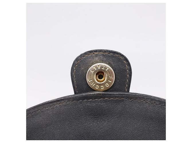 Céline Bolsa de Ombro CELINE em Couro Cinza e Ouro Auth ka6378 Marrom Dourado - vista 10