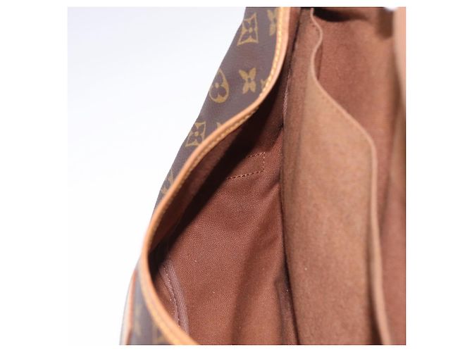 Borsa a tracolla LOUIS VUITTON Monogram Saumur 35 M42254 LV Auth ka6403 Monogramma - vista 31