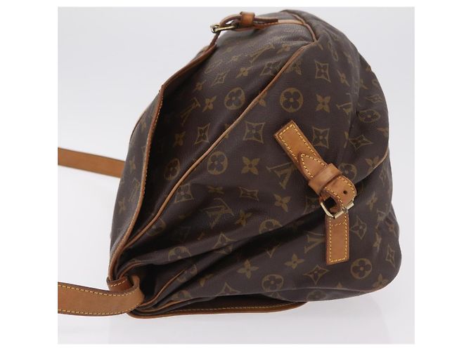 Borsa a tracolla LOUIS VUITTON Monogram Saumur 35 M42254 LV Auth ka6403 Monogramma - vista 5