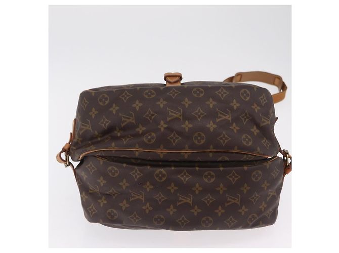 Borsa a tracolla LOUIS VUITTON Monogram Saumur 35 M42254 LV Auth ka6403 Monogramma - vista 7