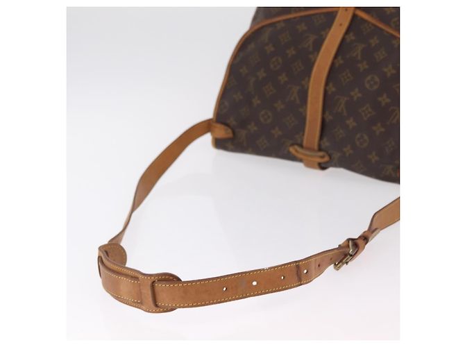 Borsa a tracolla LOUIS VUITTON Monogram Saumur 35 M42254 LV Auth ka6403 Monogramma - vista 9