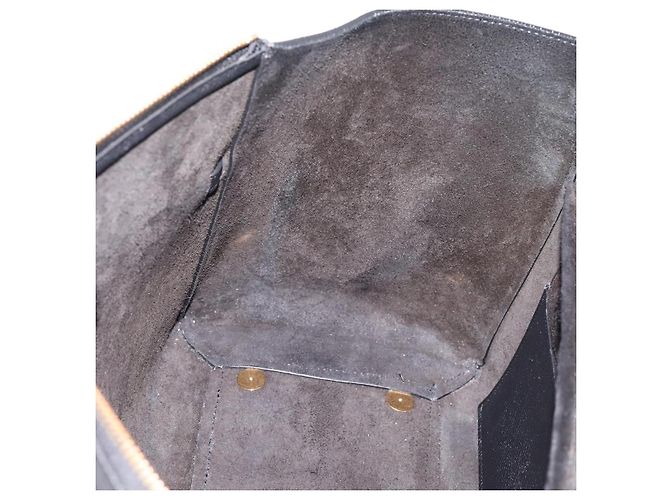 Céline Borsa a mano CELINE Belt Bag in pelle 2way Nero Oro Auth ka6406V D'oro - vista 24