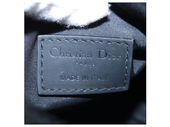 Borsa a tracolla Christian Dior Trotter Canvas Navy Auth 204908SAM Blu navy - vista 22