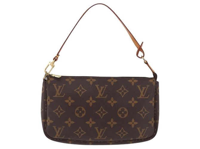 LOUIS VUITTON Monogram Pochette Accessoires Pouch M51980 LV Auth ka6368 Monogramma - vista 13
