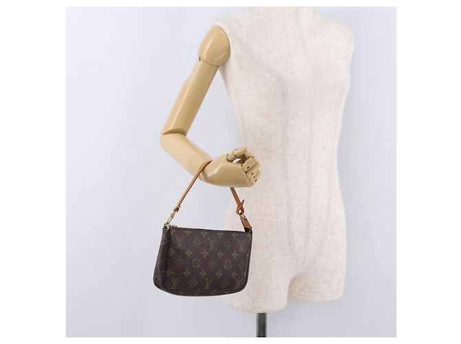 LOUIS VUITTON Monogram Pochette Accessoires Pouch M51980 LV Auth ka6368 Monogramma - vista 23