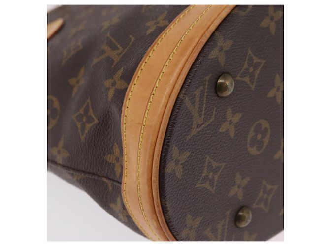 LOUIS VUITTON Monogram Bucket PM Shoulder Bag M42238 LV Auth ka6361 Monograma - vista 15