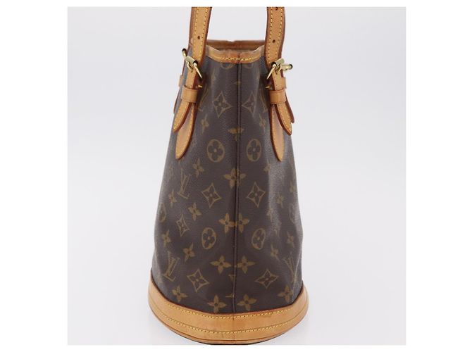 LOUIS VUITTON Monogram Bucket PM Shoulder Bag M42238 LV Auth ka6361 Monograma - vista 3