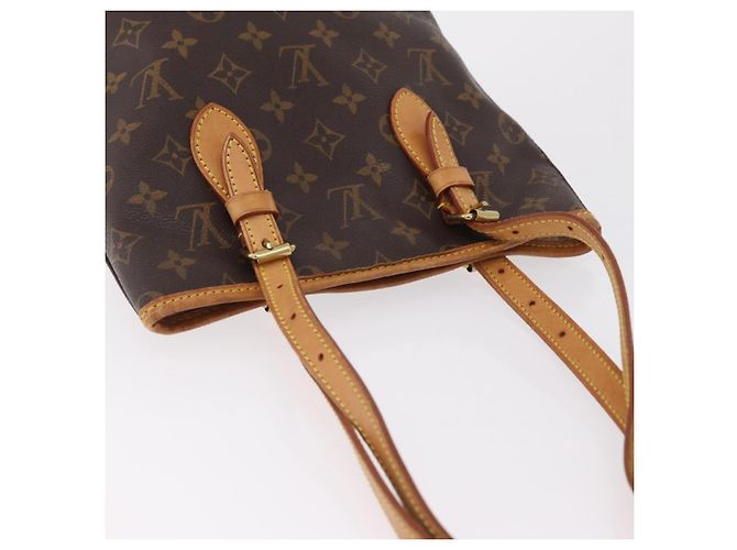 LOUIS VUITTON Monogram Bucket PM Shoulder Bag M42238 LV Auth ka6361 Monograma - vista 6