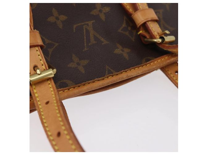 LOUIS VUITTON Monogram Bucket PM Shoulder Bag M42238 LV Auth ka6361 Monograma - vista 7