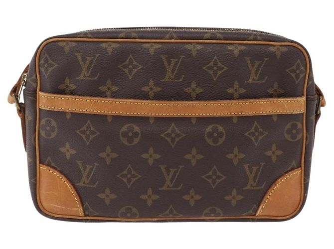 Borsa a tracolla LOUIS VUITTON Monogram Trocadero 27 M51274 LV Auth ep15848 Monogramma - vista 13