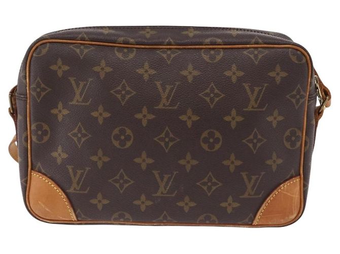 Borsa a tracolla LOUIS VUITTON Monogram Trocadero 27 M51274 LV Auth ep15848 Monogramma - vista 3