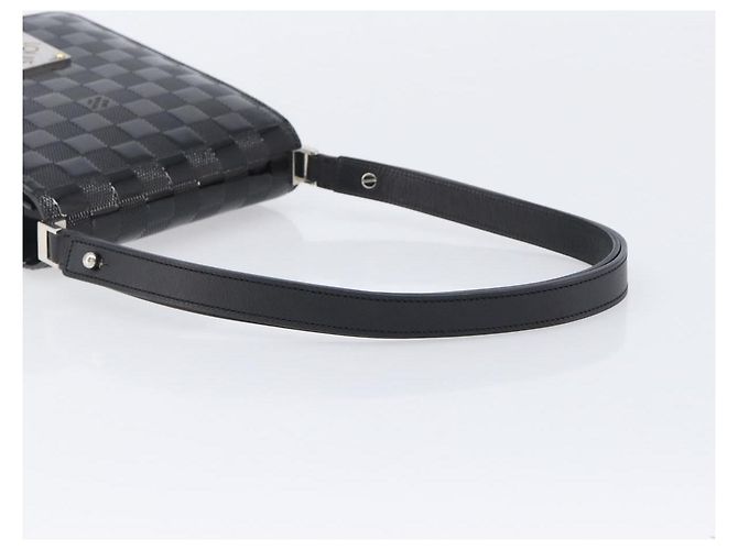 Borsa a tracolla LOUIS VUITTON Damier Vernis Club Black M92127 LV Auth ep16276V Negro - vista 7