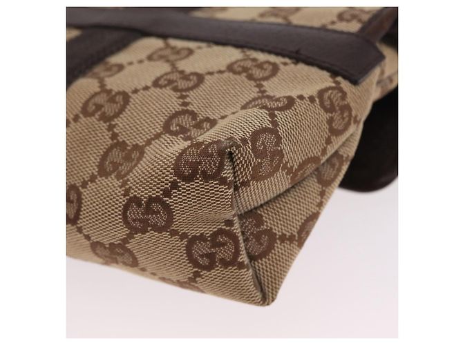 Gürteltasche GUCCI GG Canvas Beige Silver 131236 Auth ep15942 Silber - Ansicht 18