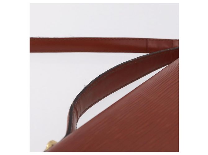Borsa a mano LOUIS VUITTON Epi Monceau 28 Brown M52123 LV Auth BA15521 Marrone - vista 17