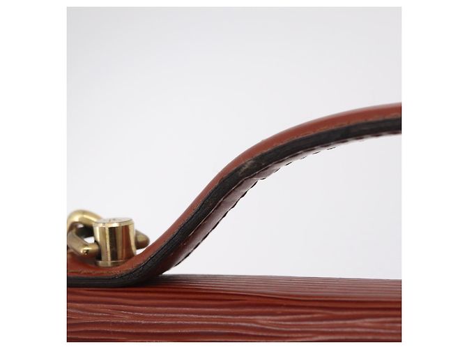 Borsa a mano LOUIS VUITTON Epi Monceau 28 Brown M52123 LV Auth BA15521 Marrone - vista 23