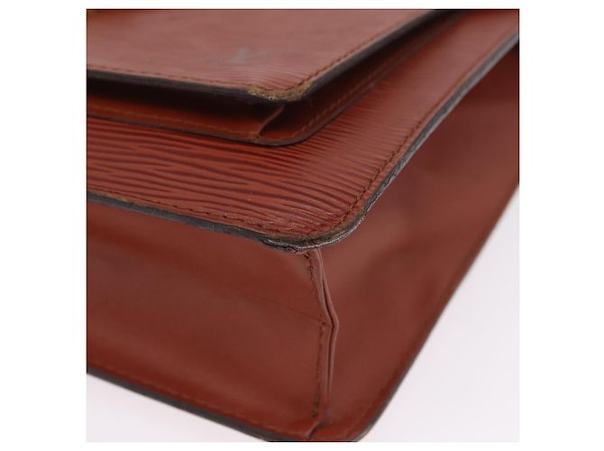 Borsa a mano LOUIS VUITTON Epi Monceau 28 Brown M52123 LV Auth BA15521 Marrone - vista 25