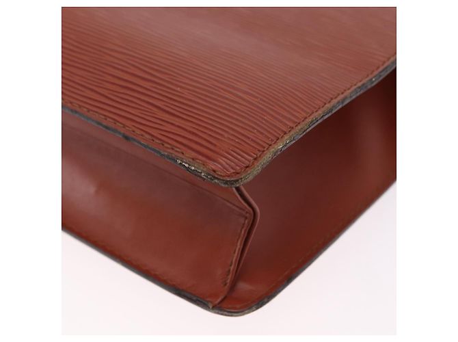 Borsa a mano LOUIS VUITTON Epi Monceau 28 Brown M52123 LV Auth BA15521 Marrone - vista 27