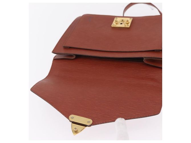 Borsa a mano LOUIS VUITTON Epi Monceau 28 Brown M52123 LV Auth BA15521 Marrone - vista 29