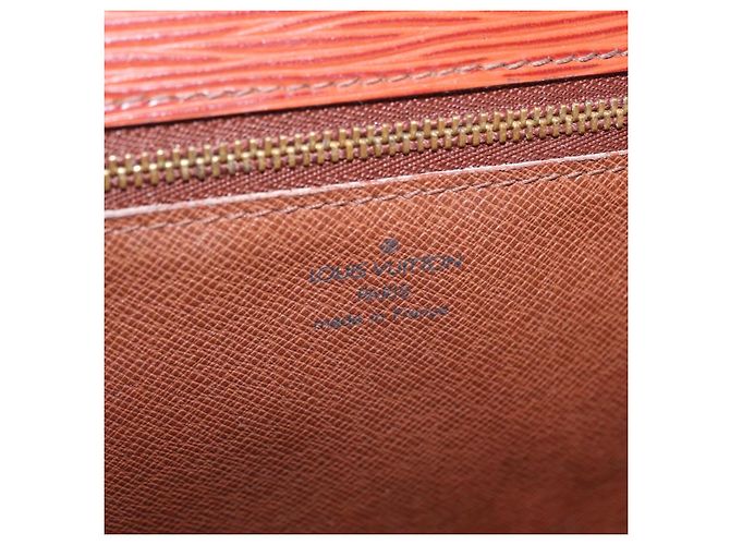 Borsa a mano LOUIS VUITTON Epi Monceau 28 Brown M52123 LV Auth BA15521 Marrone - vista 32