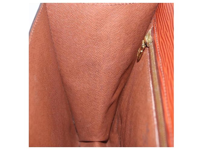 Borsa a mano LOUIS VUITTON Epi Monceau 28 Brown M52123 LV Auth BA15521 Marrone - vista 35