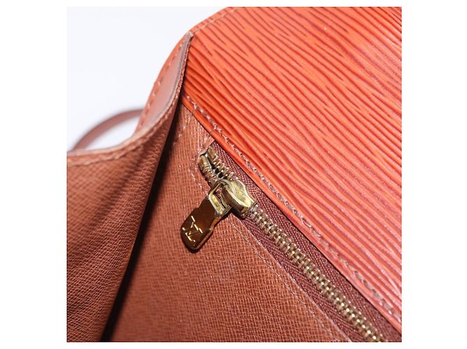 Borsa a mano LOUIS VUITTON Epi Monceau 28 Brown M52123 LV Auth BA15521 Marrone - vista 36