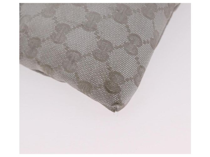 GUCCI GG Canvas Gürteltasche Silver 28566 Auth ep16179 Silber - Ansicht 17