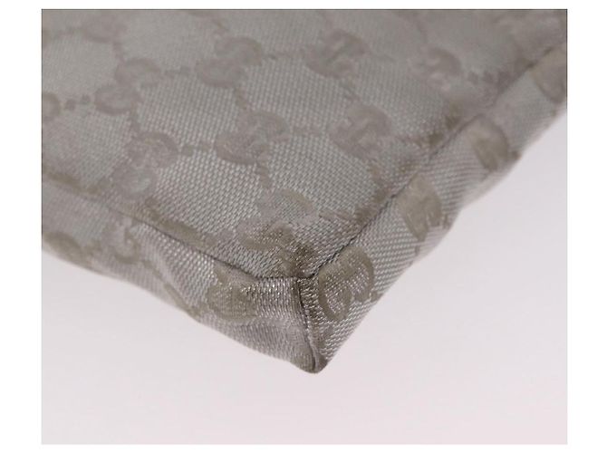 GUCCI GG Canvas Gürteltasche Silver 28566 Auth ep16179 Silber - Ansicht 19