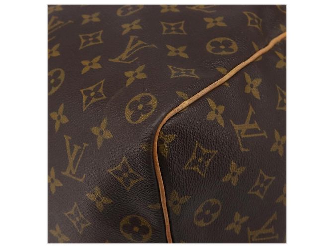 LOUIS VUITTON Monogram Keepall 55 Boston Bag M41424 LV Auth 202683A Monograma - vista 15
